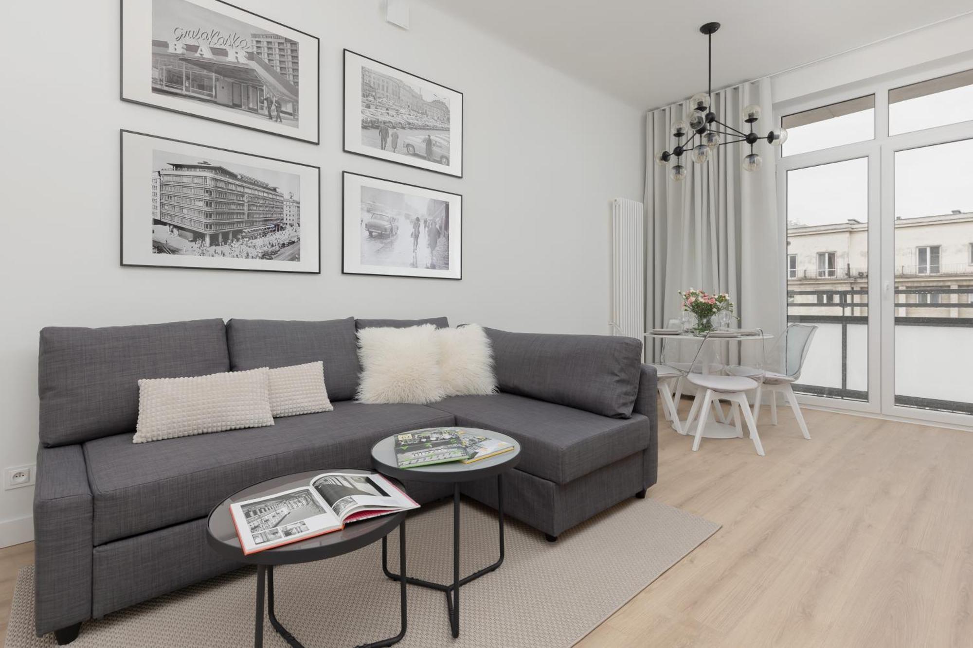 Spacious Apartment With Panoramic View Of Warsaw By Noclegi Renters מראה חיצוני תמונה