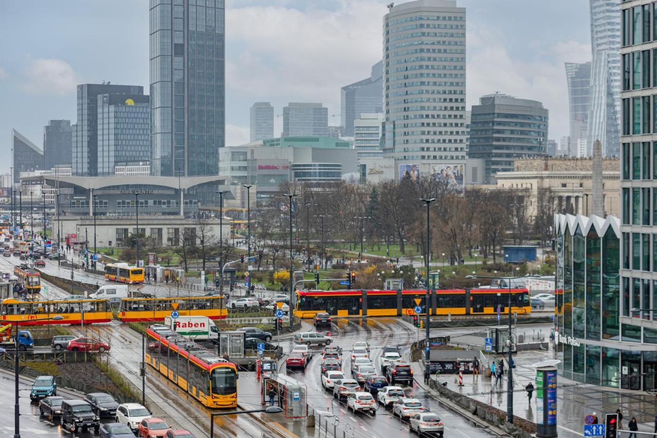 Spacious Apartment With Panoramic View Of Warsaw By Noclegi Renters מראה חיצוני תמונה